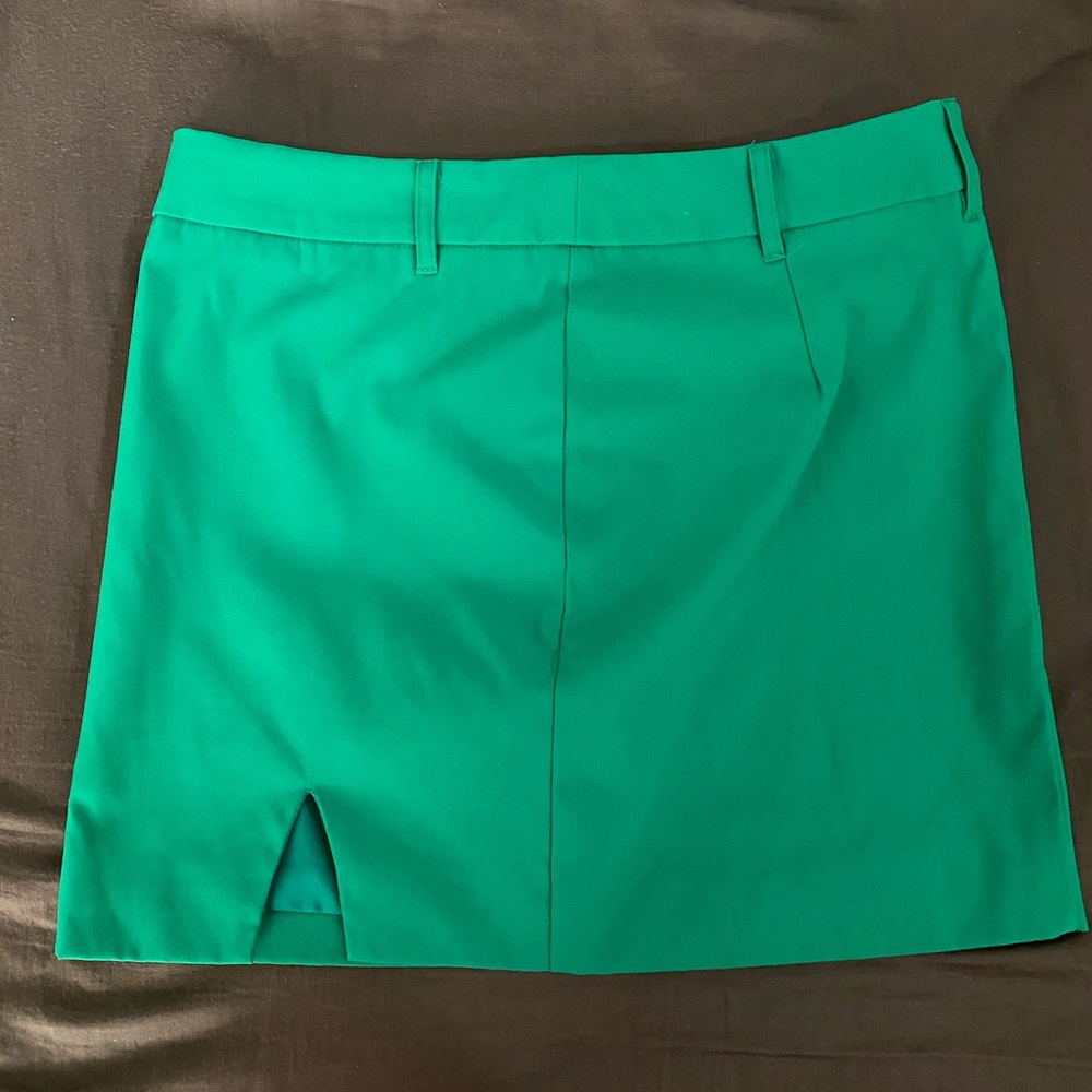 SHEIN Vibrant Green Mini Skirt